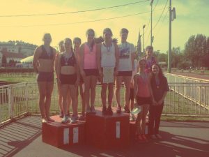 4X100m Melkvi Liza, Szabó Kitti, Kádár Fanni, Dohány Kata
